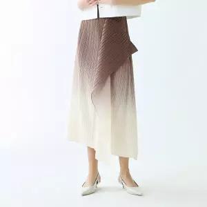 [플리츠미](의정부점)플리츠 언발란스 스커트_HPSKS125G53