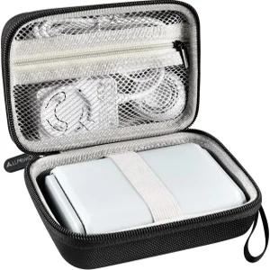 GL SFT1200 MT3000 AXT1800 A1300 AR750S-Ext와 호환되는 케이스 이더넷 케이블 및 전원 어댑터용 휴대용