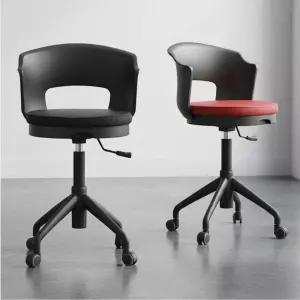 국산 병원 진찰용의자 등받이 원형 스툴 바퀴 회전 높이조절 보조의자