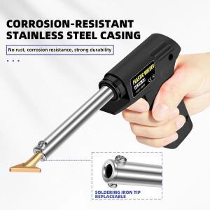 2-in-1 플라스틱 용접기 키트 자동차 범퍼 표면 수리용 헤드 스크리딩 도구 포함 열 세트