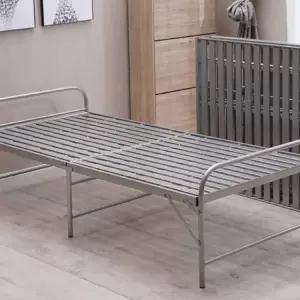 접이식 철제 침대 프레임 활용 받침 싱글 자취 원목 철재 아이언침대 이중스프링 점심시간