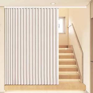 거실 주방 자바라 파티션 가림막 접이식 커튼 중문