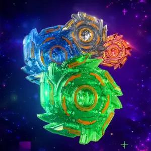 스파크 씽씽이 줄팽이 1개 불빛 장난감 추억 문방구 완구 크리스마스 어린이날