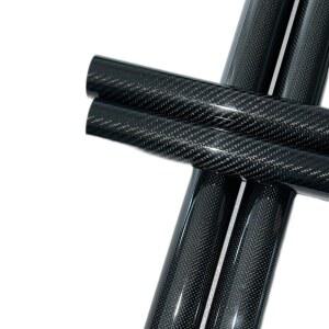 RC 비행기 및 쿼드콥터 암 DIY용 1PC 1000mm 3K 전체 탄소 섬유 튜브 OD 11-20mm