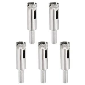 IKIL 5pcs 13mm 다이아몬드 유리 커터 코어 타일 드릴 도자기용 비트