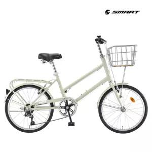 스마트 메이스 알루미늄 미니벨로 자전거 2026년 (20인치/ 시마노7단/ 바구니/짐받이/흙받이)