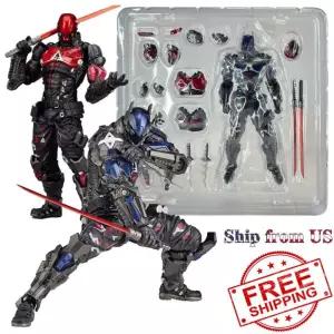 어메이징 야마구치 레볼텍 아크햄 나이트 배트맨 액션 피규어 박스 포함 미국 발송