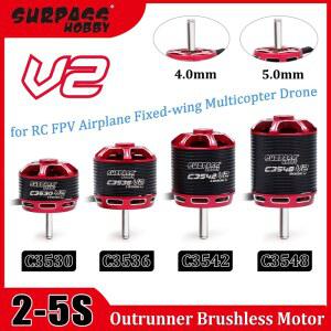 Surpass Hobby C3530/C3536/C3542/C3548 V2 2-5S RC FPV 비행기 고정익 멀티콥터 드론 쿼드콥터 모델용 브러시리스 모터