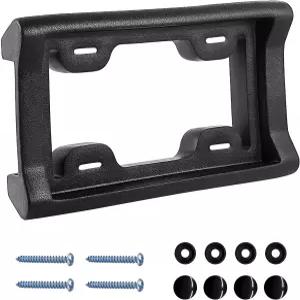 스불히아 번호판 프레임 범퍼 가드 나사가 긁힘과 두께의 EVA 보호합니다 프로텍터 태그 있는 마운트 앞차