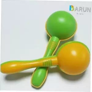 마라카스 어린이 악기 비비드 아동 유아 타악기 장난감 1세트