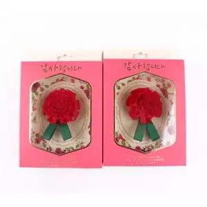 카네이션 부토니에 (빨강) (10개세트) 어버이날 스승의날 부모님 선물 단체 선생님선물 세아커머스