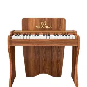 68 소형피아노 전자 입문용 66(흰색)37건피아노 키보드 초보자 우드