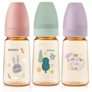 마더케이 베이직 PPSU 젖병 180ml 트리플 세트_토끼블라썸,포레스트,베베라일락