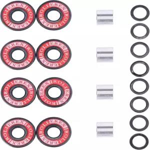 어드벤처 월드 아틀라스 608-2RS 프리 윤활 스케이트 휠 ABEC-7 베어링 스페이서 및 와셔 키트 - 롤러