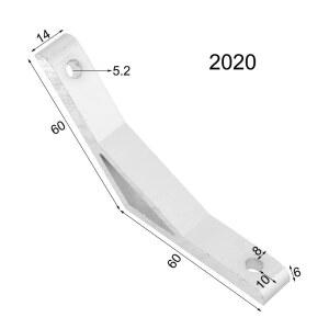 설치가 쉬운 육각형 소켓 볼트 2020/3030/4040 시리즈가 있는 연결 조인트 알루미늄 프로파일 패스너 T-너트