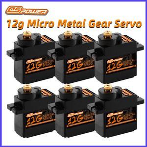 DSPOWER 9g 12g 마이크로 미니 메탈 기어 디지털 서보 모터 450 헬리콥터 SCX24 RC 자동차 WLtoys k999 비행기 보트 로봇 SG90 MG90S