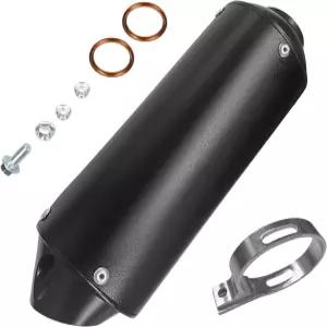 KBAEY 28mm 1.1인치 배기 소음기 머플러 클램프 개스킷 금속 있는 50CC 알루미늄 파이프용 모터사이클