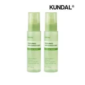 쿤달 헤어앤바디미스트 우디가든 80ml x2개