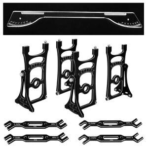 트랙사스 아르마 로시 1/8 1/7 원격 조종 온로드 드리프트 레이싱카용 하비 RC 알루미늄 합금 온로드 섀시 세트