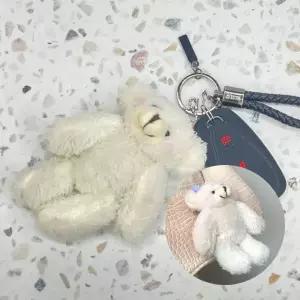 화이트 곰돌이 인기 키링 가방인형 곰인형 인형 가방장식 트렌드