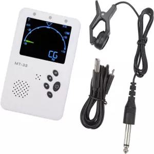 우메파 메트로놈 튜너 발전기 다기능 1 디스플레이 가정용 3 플라스틱 in 디지털 마이크 대형 픽업