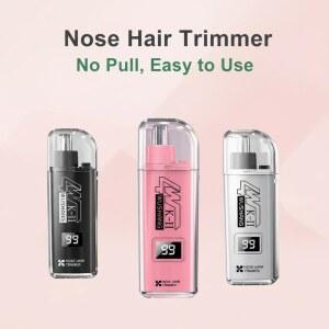 휴대용 전기 코털 트리머 남녀공용 세척 가능 제거 그루밍 청소 도구