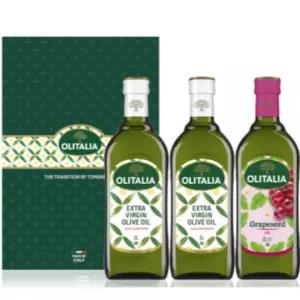 올리타리아 올리브유 1L 2병 + 포도씨유 1L 1병 선물