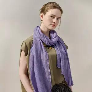 [엠그라프]내추럴 레인보우 스트라이프 롱 스카프