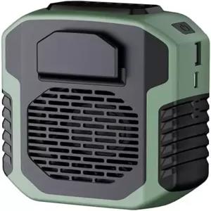 마지우스 휴대용 허리 클립 팬 파워 뱅크 기능이 있는 6 000mAh 배터리 작동 웨어러블 벨트 6200RPM 강력한