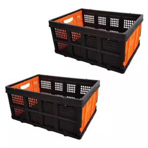 2단 대용량 다용도 카트 웨건 휴대용 접이식