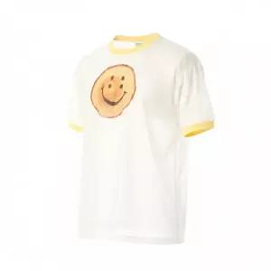 KAPITAL SHEERJERSEY RINGER T-SHIRT K2503SC117 WHITE) 시어저지 링거 티셔츠)