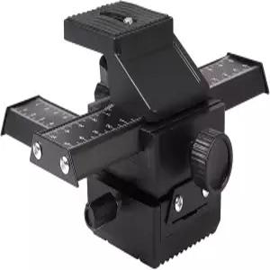 4방향 매크로 초점 레일 슬라이더 퀵 플레이트가 클로즈업 1420 가능 합금 및 카메라와 구멍 위한 있는