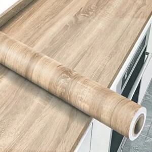 재사용 가능한 붙이는 벽지, 자가 접착 방수 스크래치 방지 벽 스티커, 책장 라이닝  가구 리폼용