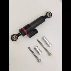 호환   스티어링 댐퍼 - 알루미늄 합금 아노다이징 방향성 브래킷 125cc 150cc 스쿠터용 범용 카본 파이버