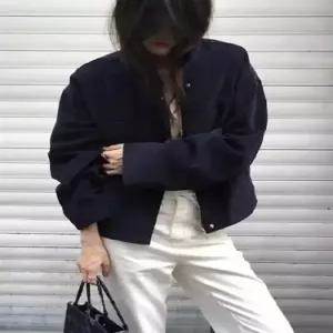 여성용 집업 코듀로이 잠바 야구 색상 점퍼 상의 차이나 2가지 1PICK1