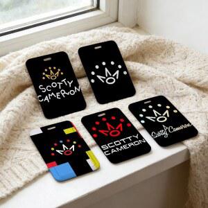 패션 CAMERONS 로고 이름표 소프트 ID ES 카드 패스 홀더 커버 사무실 플라스틱 경량 업무용 케이스 SCOTTYS