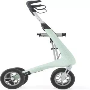 BYACRE 노르딕 파이오니어 - 다용도 경량 알루미늄 롤레이터 실내 및 실외/간편한 접이식 시트(글래시에