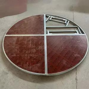 이동식 무대 접이식 플랫폼 교회 합창 연단 강당 폴딩