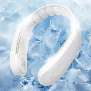 오아 아이스넥밴드 무선 목걸이 선풍기 목에거는 휴대용 급속 냉각패드 넥쿨러 핸드프리 선풍기