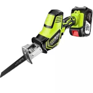 미니 소형 충전식 절단톱 무선 전기톱 휴대용 직쏘