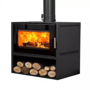 벽난로 화목난로 주물 나무 소형 고급형 실내용 전원주택 스토브