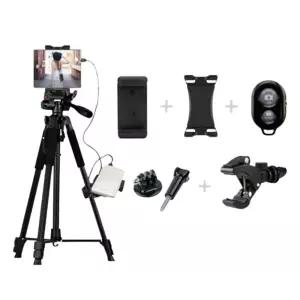 SMJ 삼각대 TP7400 Z폴드ㄷ거치대 보조배터리장착세트