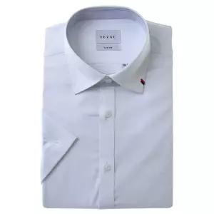 [대구백화점] [예작]반소매/카라 자수 스판 솔리드 슬림핏(YJFMBS264)