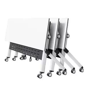 긴 2인용 강의장 접이식 책상 학원 테이블 쌍둥이 사무용 원목 게이밍 공부 더블 거실