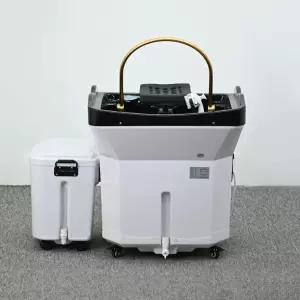 헤드스파 두피 마사지 기계 샴푸대 이동식 일체형 셀프 미용실 브러쉬