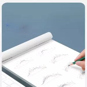 눈썹 연습판 반영구 그리기 도안집 교육용 메이크업 여성 스킨 아트북 교재