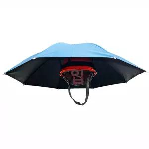 장마대비 안전모우산 그늘막 헬멧 파라솔 차양 가리개 작업용 썬캡