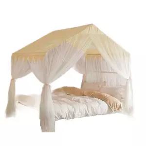 공주 침대 커튼 텐트 러블리 공주캐노피 레이스 커텐 대형 공주침대 침대캐노피 침대커튼