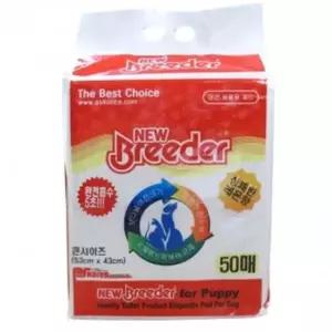 강아지 배변패드 뉴 브리더패드 50매 1개 애견배변