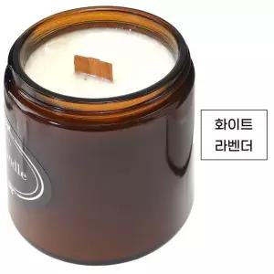 라벤더 소이캔들 210g 아로마향초 인테리어캔들